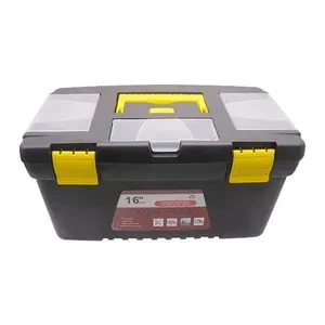 16 Inch PP Plastic Fast Aid Box with Tray and Removable Parts Box