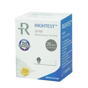 Rightest Bionime Blood Glucose GS-700 Strip 25's Pack