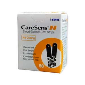 CareSens N Blood Glucose Test Strip 50's Pack